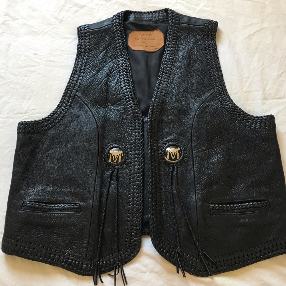 Gamino leather vest